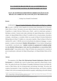 Mapa de Domínios/Subdomínios Hidrogeológicos do Brasil - CPRM