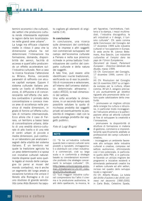 la Pianura P.112 - Camera di Commercio di Ferrara - Camere di ...