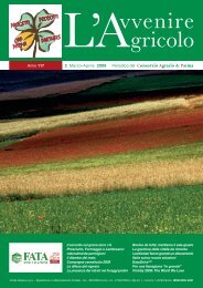 Anno 117 Periodico del 2 Marzo-Aprile 2009 - Consorzio Agrario di ...