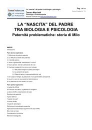 “nascita” del padre tra biologia e psicologia - HumanTrainer