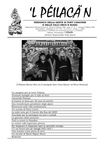 Gennaio-febbraio 2009 [PDF] - Una Fiaba per la Montagna