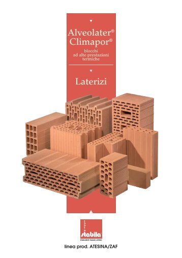 Alveolater® Climapor® Laterizi - Terzer