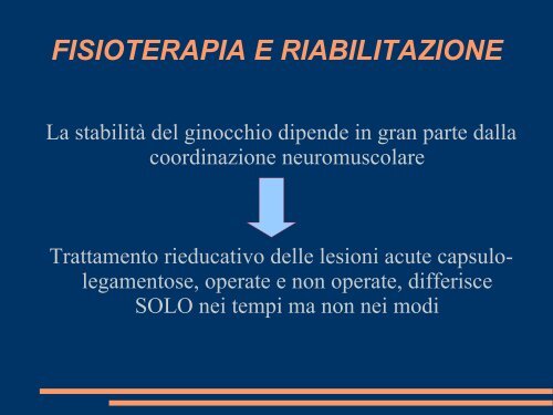 le lassita' rotatorie postero-laterali del ginocchio ... - Effecifisioterapia.it