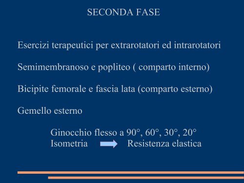 le lassita' rotatorie postero-laterali del ginocchio ... - Effecifisioterapia.it