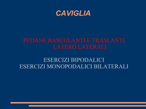 le lassita' rotatorie postero-laterali del ginocchio ... - Effecifisioterapia.it