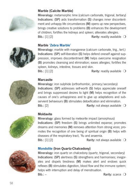 Healing Crystals: the A-Z guide to 430 gemstones - CHIRON Berlin