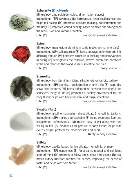 Healing Crystals: the A-Z guide to 430 gemstones - CHIRON Berlin