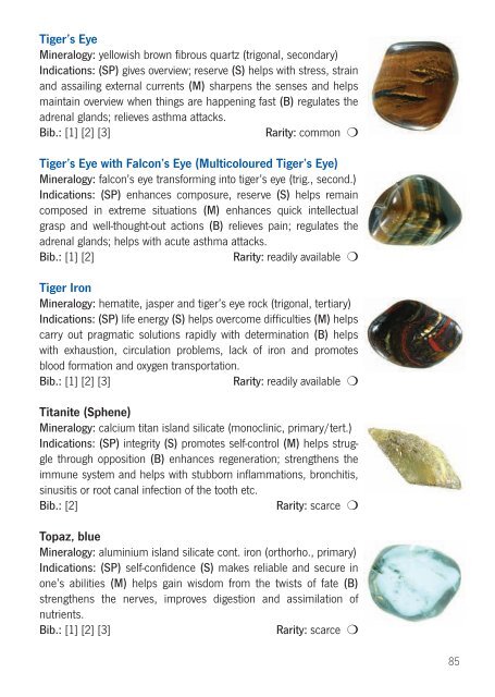 Healing Crystals: the A-Z guide to 430 gemstones - CHIRON Berlin