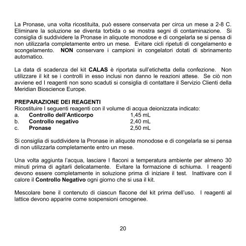 Cryptococcal Antigen Latex Agglutination System (CALAS®)