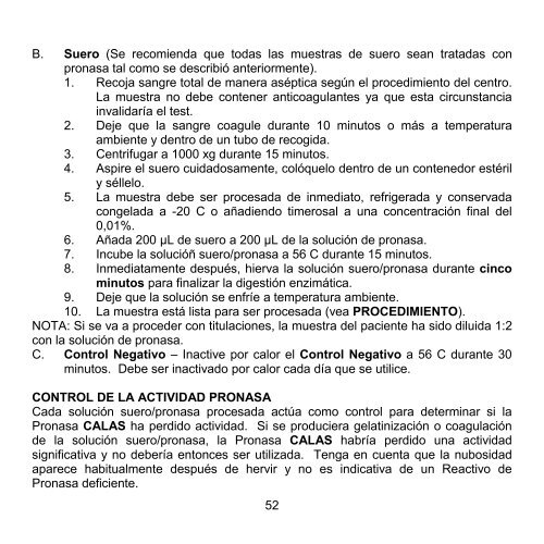 Cryptococcal Antigen Latex Agglutination System (CALAS®)