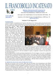 N°207 201105 - Collezionisti Italiani di Francobolli Ordinari