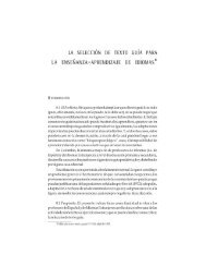 la selección de texto guía para - Biblioteca Digital Universidad del ...