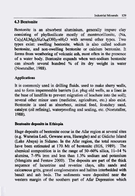 Mineral Resources Potential - Geothermal Resources