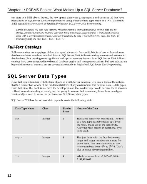 Beginning Microsoft SQL Server 2008 ... - S3 Tech Training