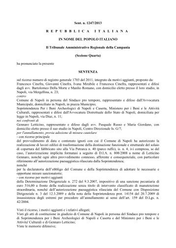 tar campania napoli 1247 solaio terrazza pdc.pdf - Ufficiopatrimonio.it