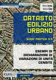 catasto edilizio urbano - guida pratica n.3 - esempi di ... - Exeo