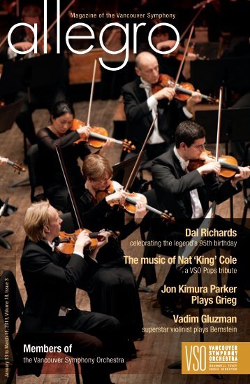 issue three - Vancouver Symphony Orchestra