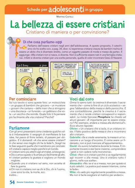 www dossiercatechista it schede scaricabili