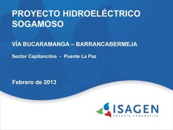 Barrancabermeja Sector Capitancitos - Puente La Paz - Isagen
