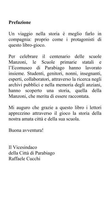 La scuola fantastica - Ecomuseo e Agenda 21 Parabiago