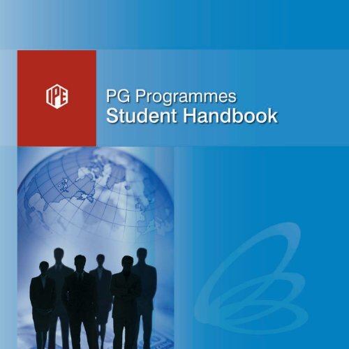 PGP Handbook - Institute of Public Enterprise