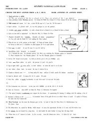 2001 ACL/NJCL NATIONAL LATIN EXAM - The National Latin Exam