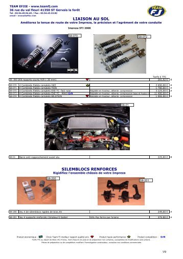 catalogue_subaru_STI. 08 - Team FJ