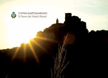 CIVITACAMPOMARANO Il Paese dai Natali illustri - Comune di ...