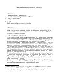 Relazione Valentina Comba - Biblioteca Medica