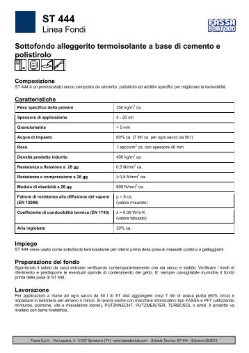 ST 444 - Fassa Bortolo