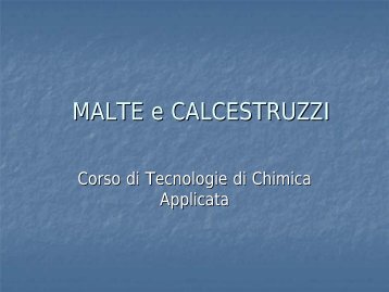 Dipartimento di Ingegneria Industriale e Meccanica Corso di ... - Dmfci