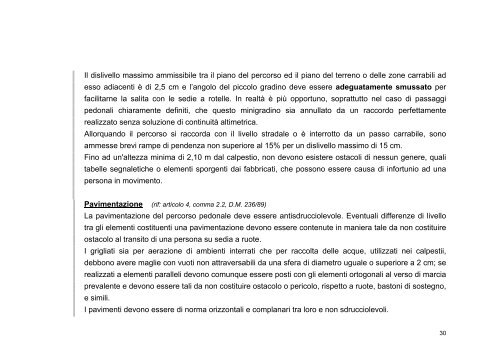 Manuale per l'abbattimento delle barriere ... - Città di Torino