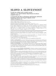 Masa Marie Nováková - Ústav pro jazyk český Akademie věd ČR, vvi