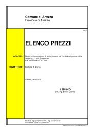 IE - ELENCO PREZZI UNITARI - esec.pdf - Comune di Arezzo