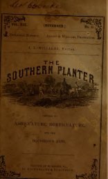 Southern planter - The W&M Digital Archive