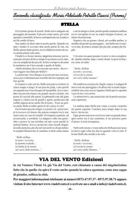 Numero speciale della rivista "Il Salotto degli Autori" - Carta e penna