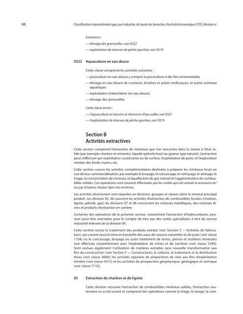 Classification internationale type, par industrie, de toutes les ...