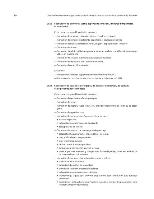 Classification internationale type, par industrie, de toutes les ...