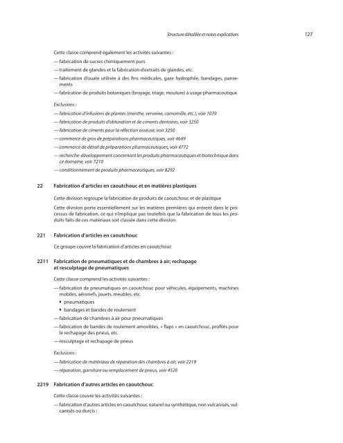 Classification internationale type, par industrie, de toutes les ...