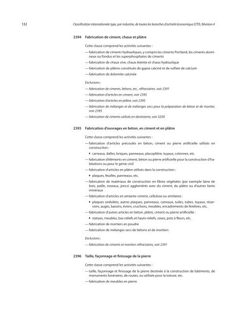 Classification internationale type, par industrie, de toutes les ...