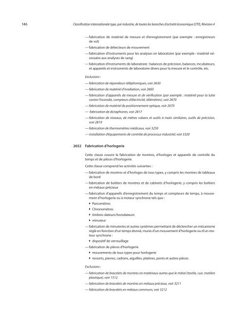 Classification internationale type, par industrie, de toutes les ...