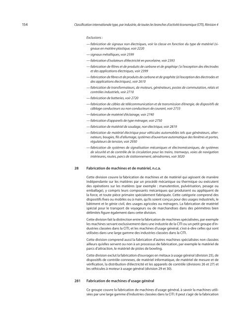 Classification internationale type, par industrie, de toutes les ...