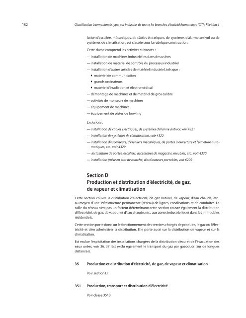 Classification internationale type, par industrie, de toutes les ...