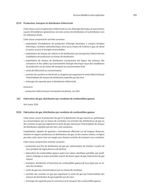 Classification internationale type, par industrie, de toutes les ...