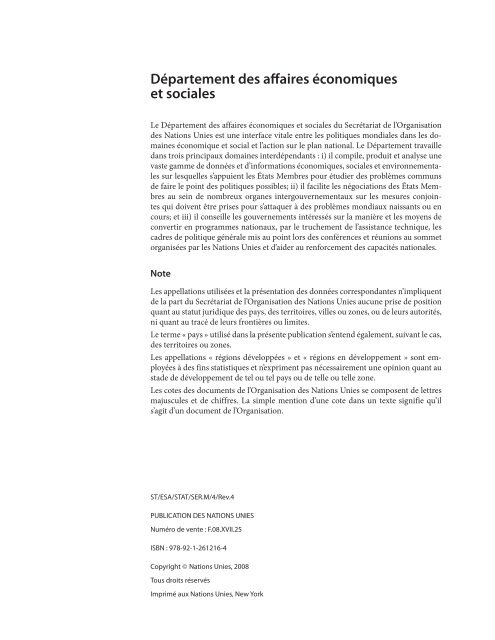 Classification internationale type, par industrie, de toutes les ...