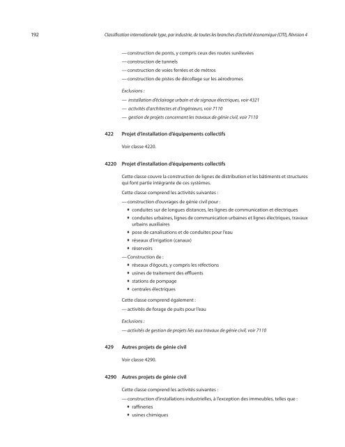 Classification internationale type, par industrie, de toutes les ...