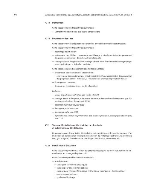 Classification internationale type, par industrie, de toutes les ...