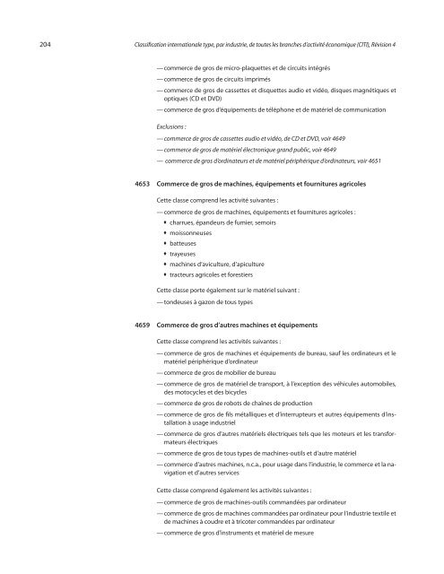 Classification internationale type, par industrie, de toutes les ...