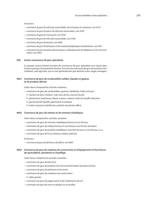 Classification internationale type, par industrie, de toutes les ...