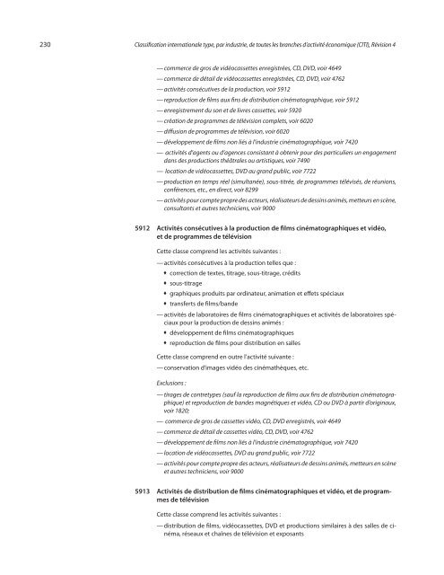 Classification internationale type, par industrie, de toutes les ...